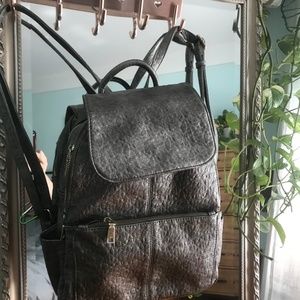 Silver Backpack